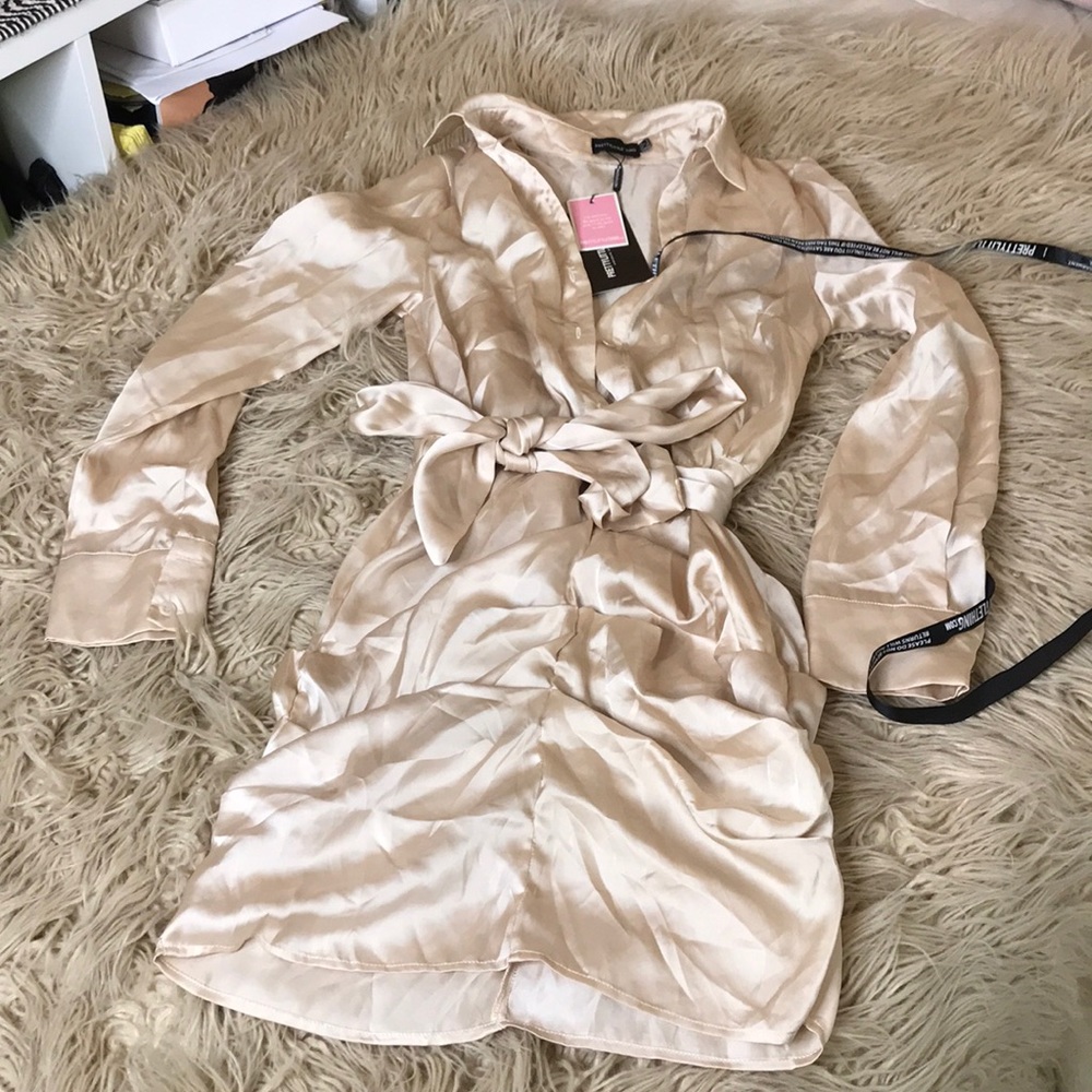 RUCHED DRESS